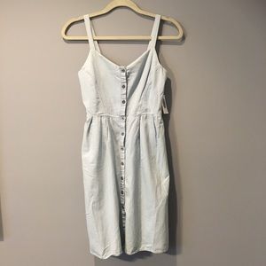 Old Navy Chambray Fit and Flare Skater dress